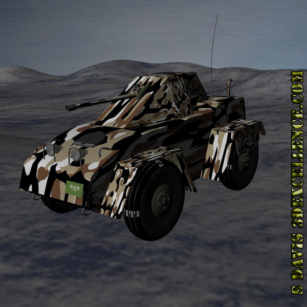 free 3d armored car models