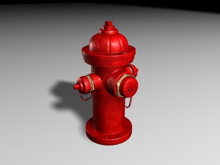 firehydrant hydrant 3d obj
