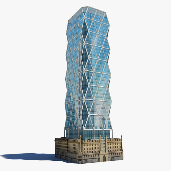 Hearst Tower 3d Model