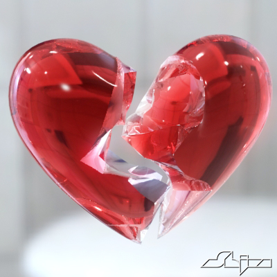 Glass heart dildo pictures