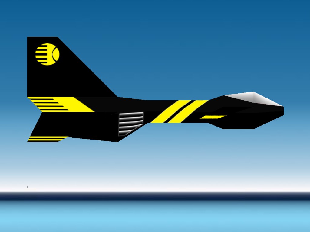 fighter jet 3d model