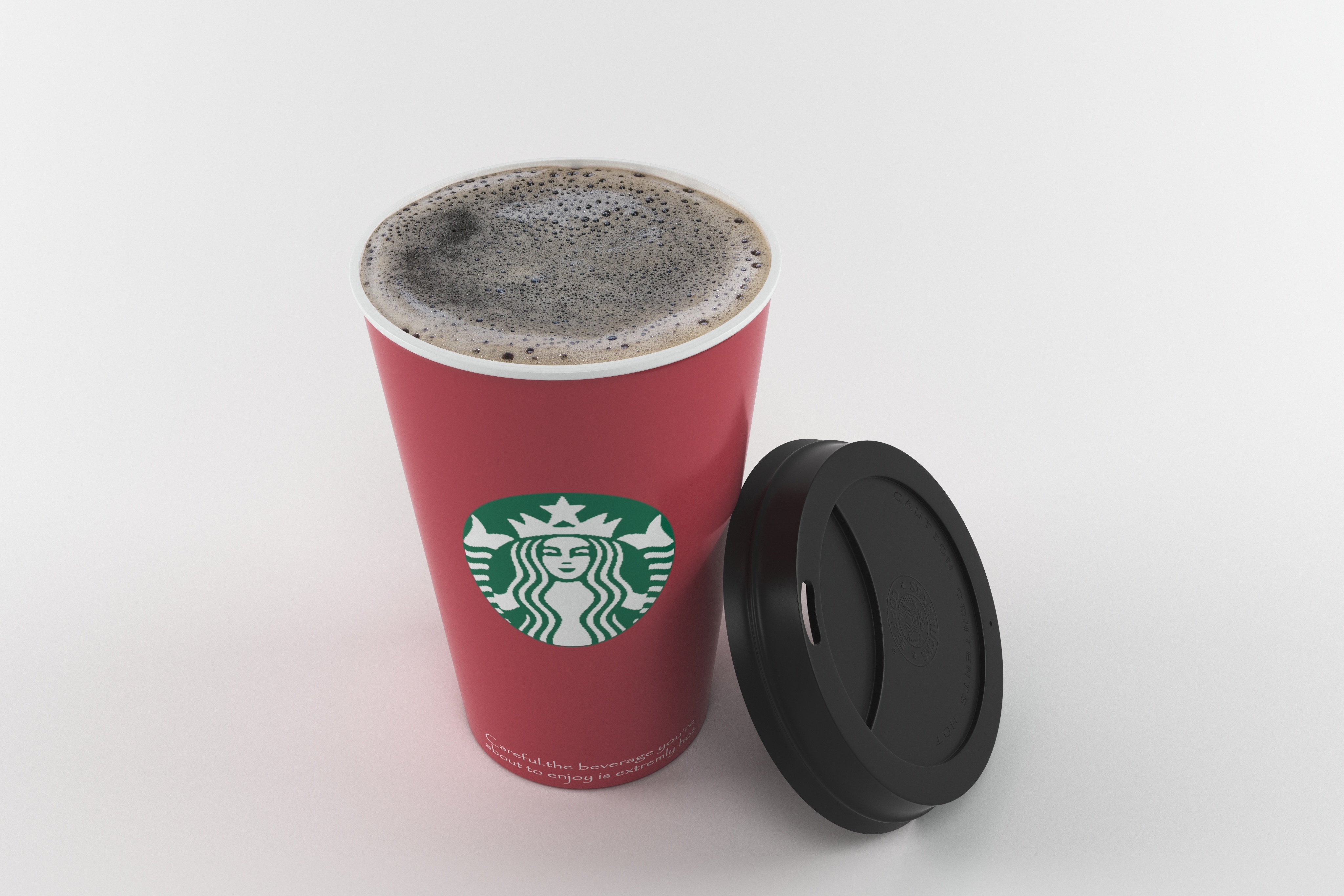 starbucks coffee 3d