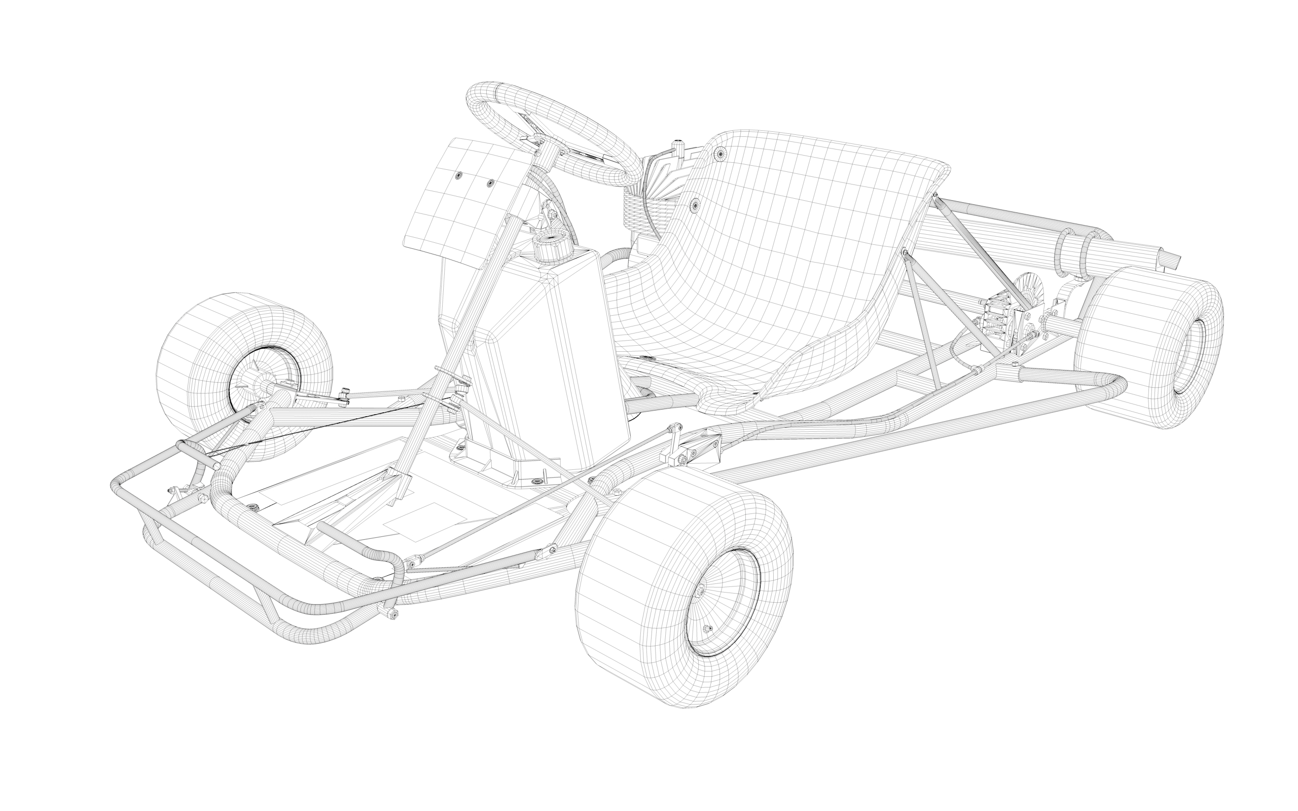 卡丁车3d模型