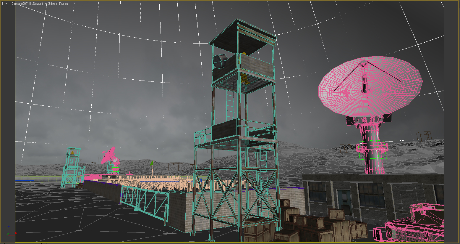 military camp,militarypolice 3d military camp