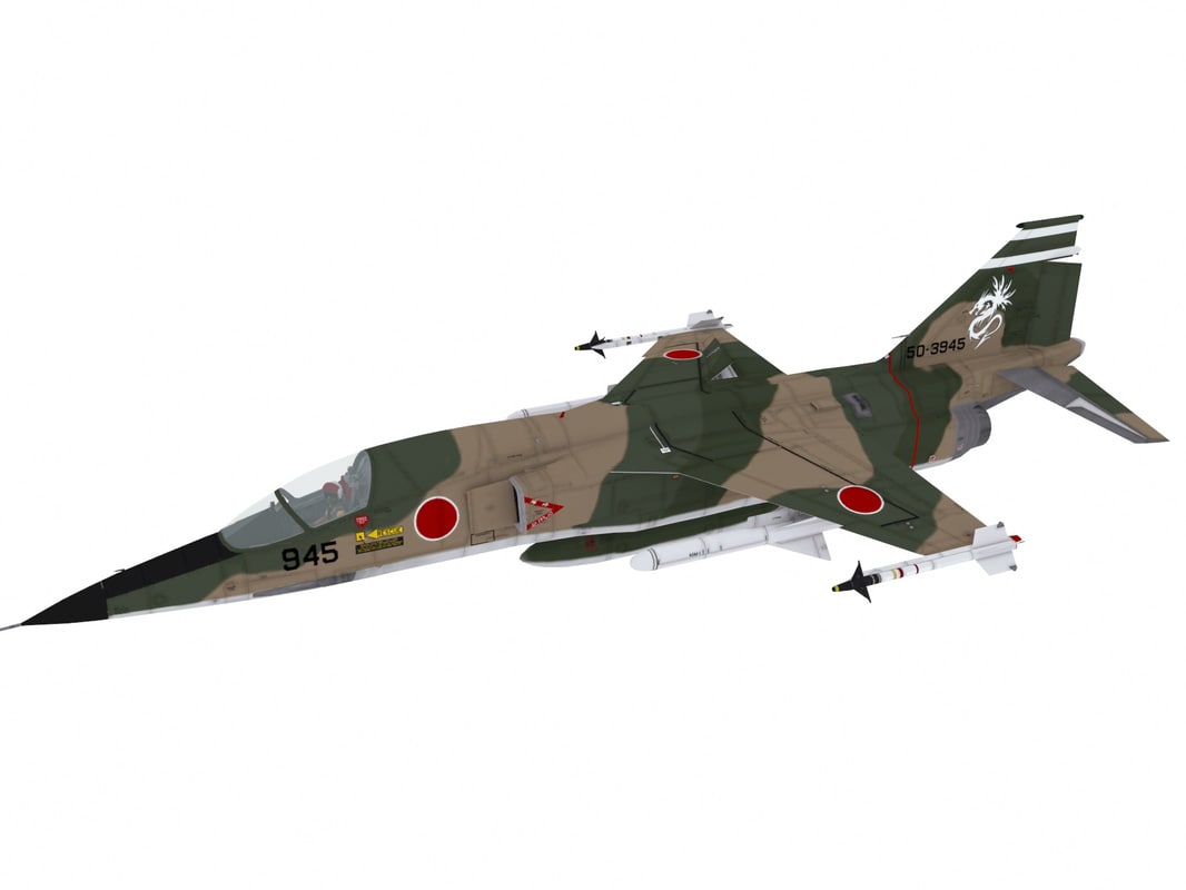 mitsubishi fighter aircraft 3d model