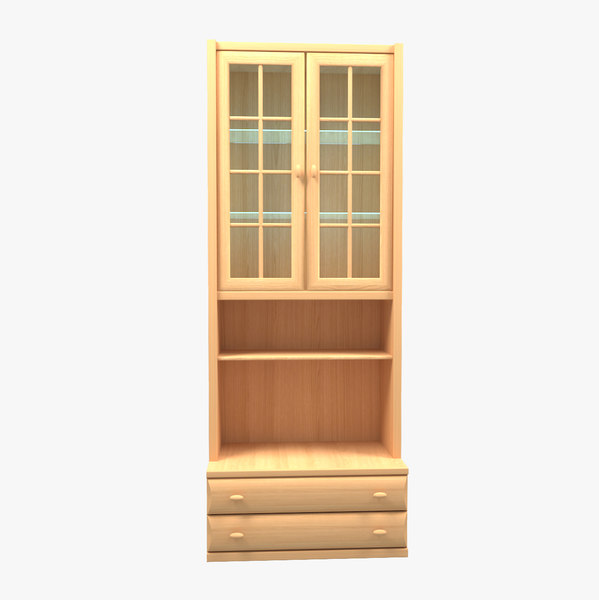 3D Model Cupboard Alder TurboSquid 1179727