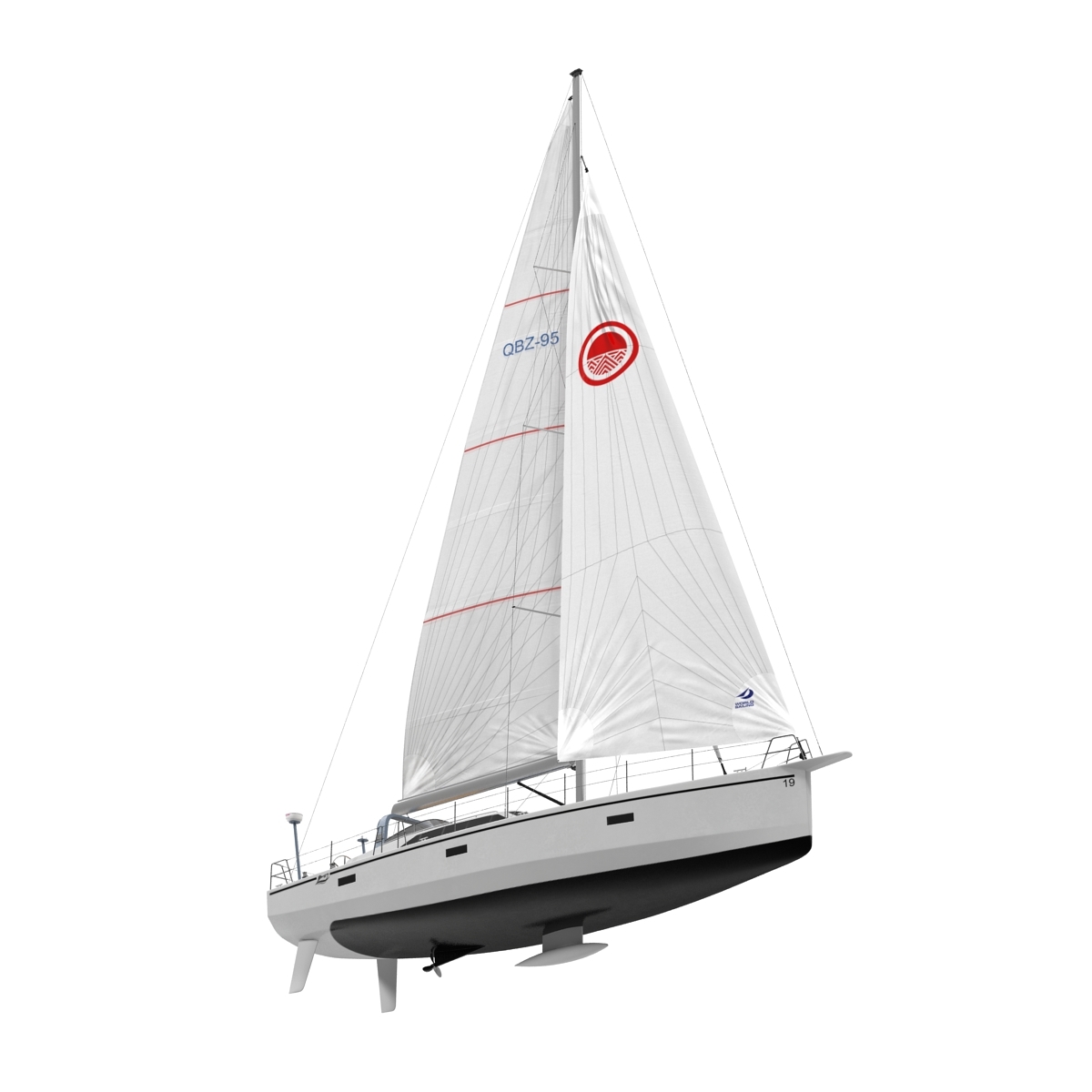 3d sailing yachts collection 2