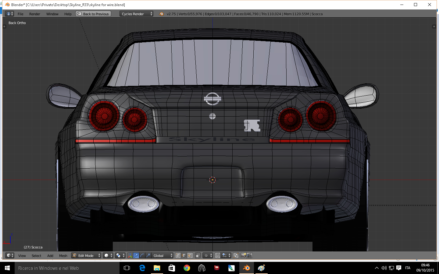 日产r34 gtr -spec3d模型
