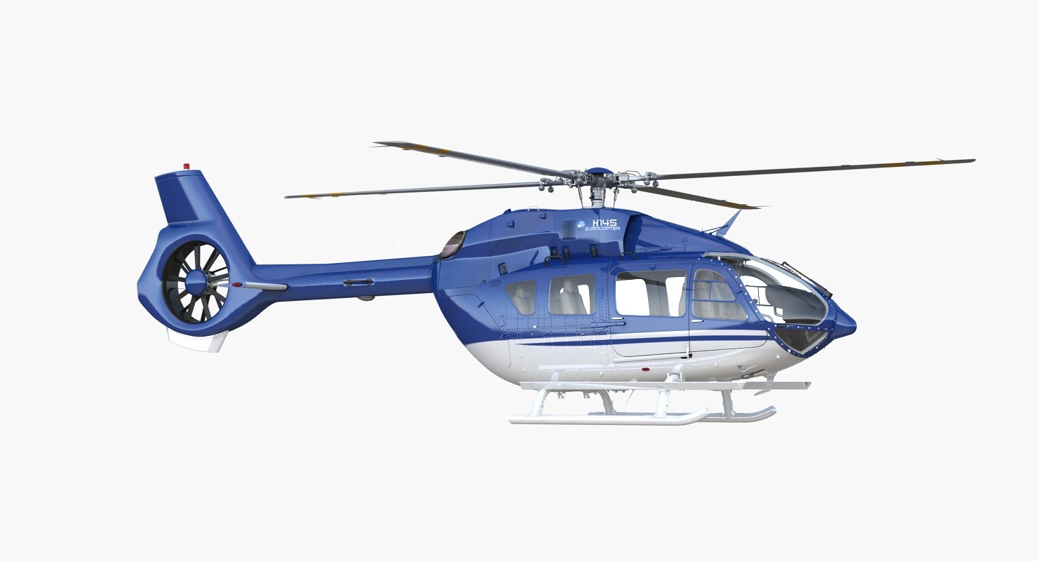 civil helicopter airbus h145 model