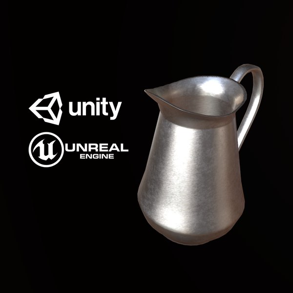 3d silver cup models