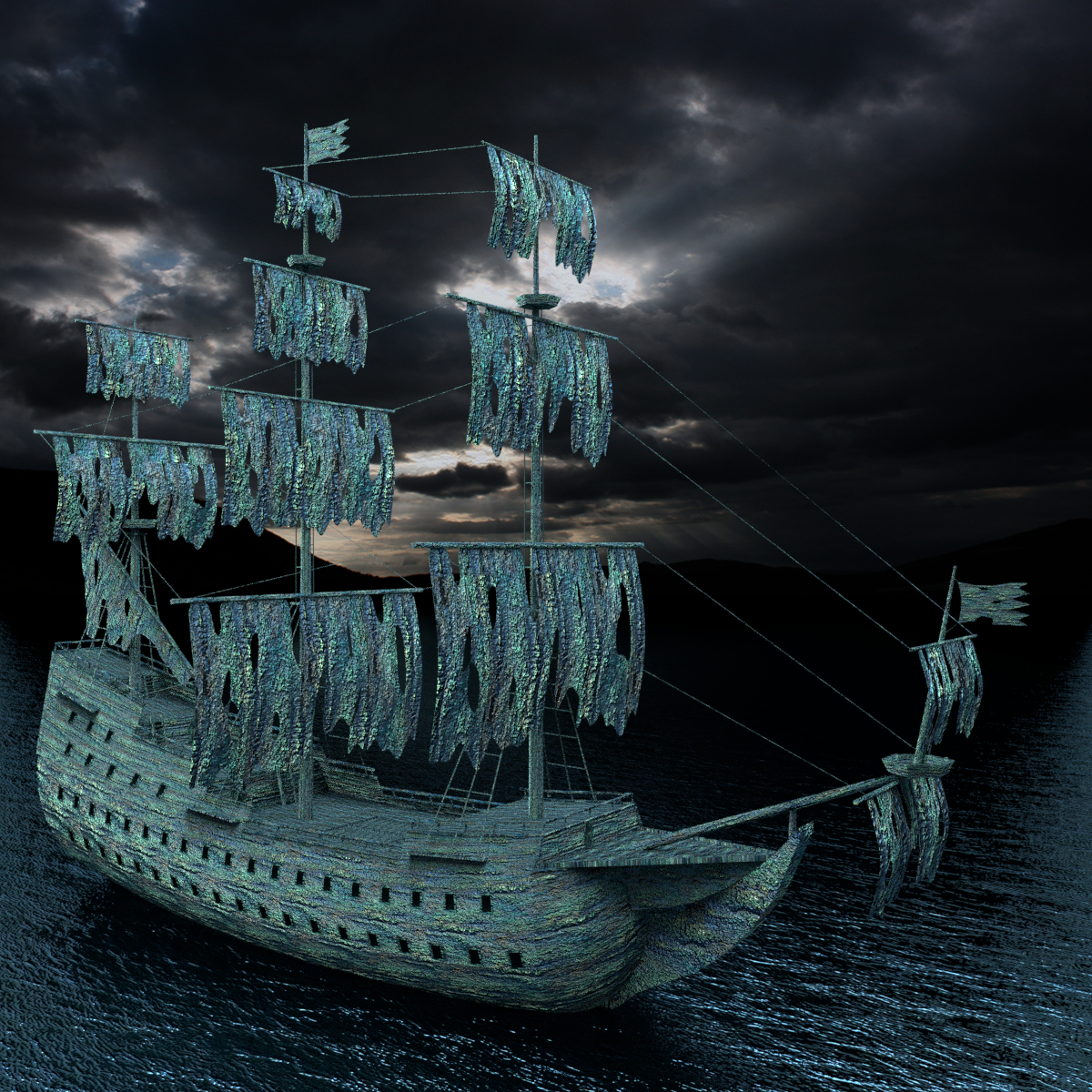 Голландец корабль призрак