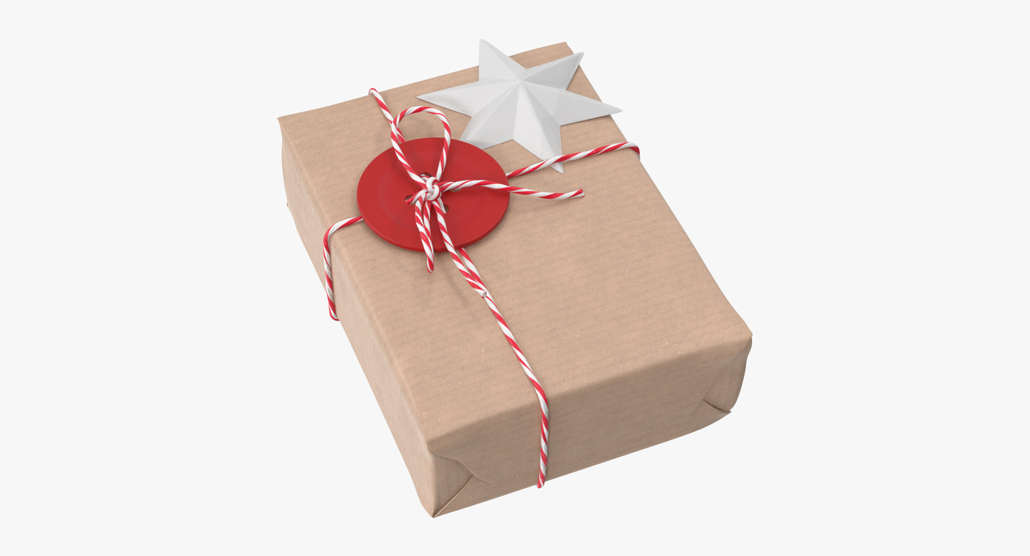 被包裹的圣诞节礼物03 033d模型
