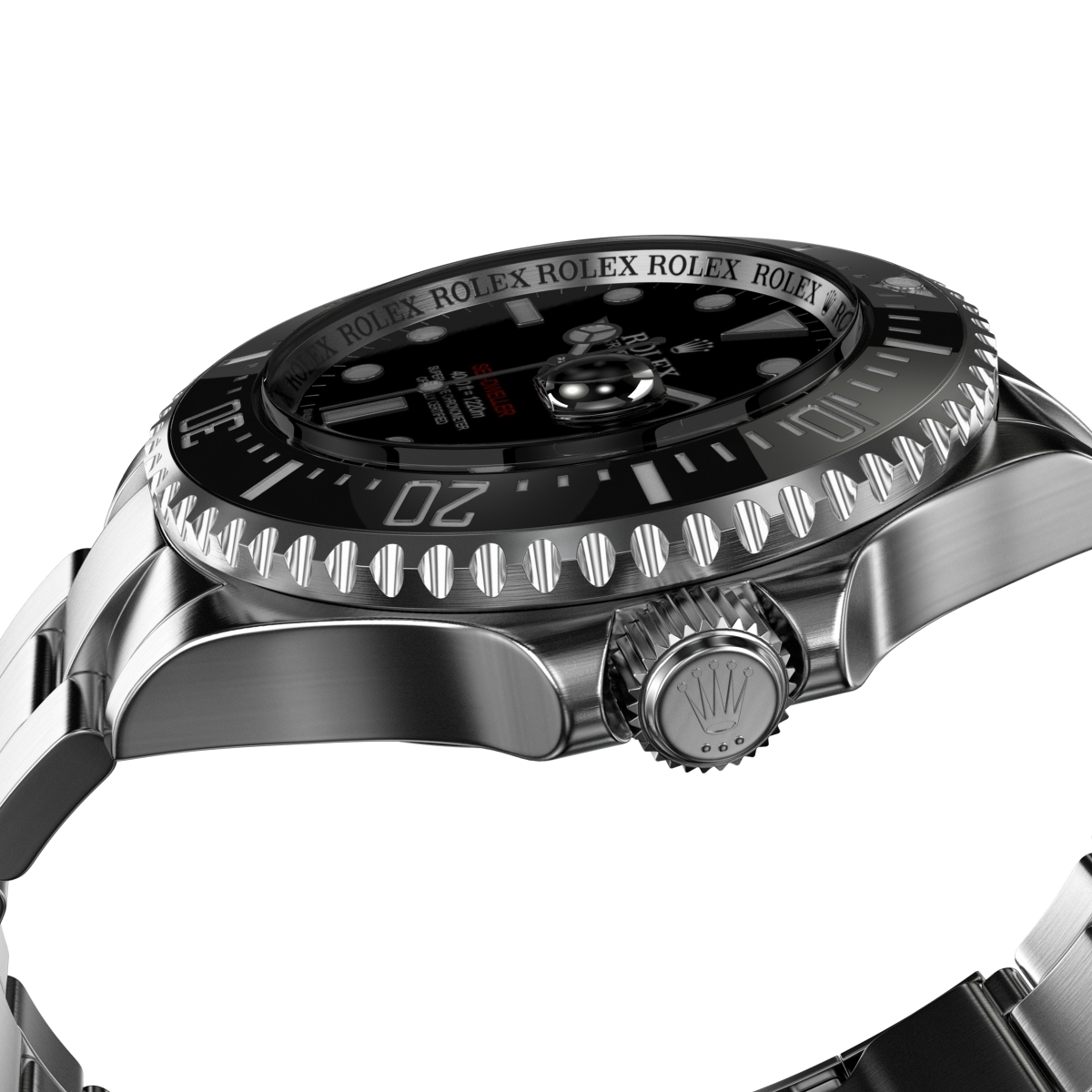 劳力士sea-dweller watch 20173d模型