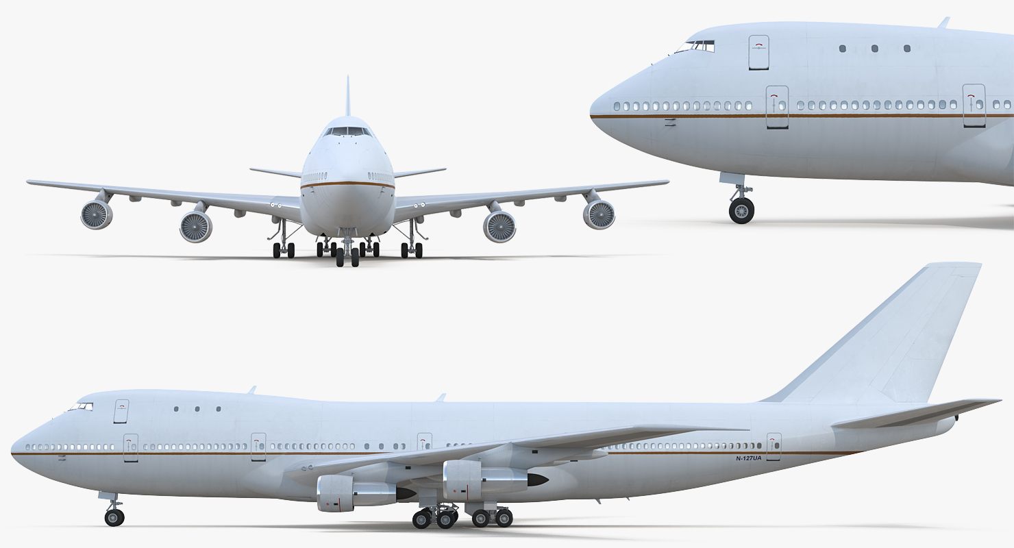 波音747-100b generic3d模型
