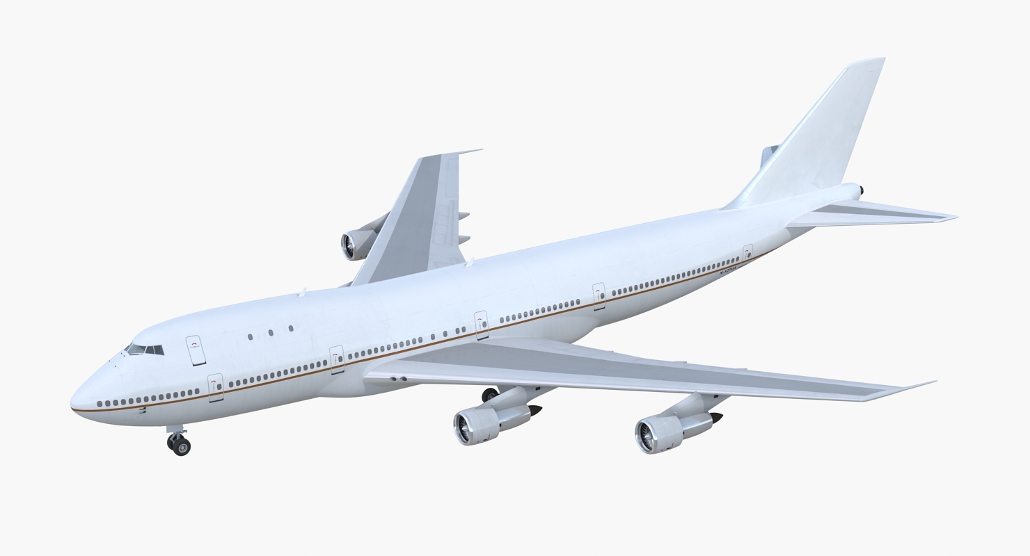 波音747-100b generic3d模型