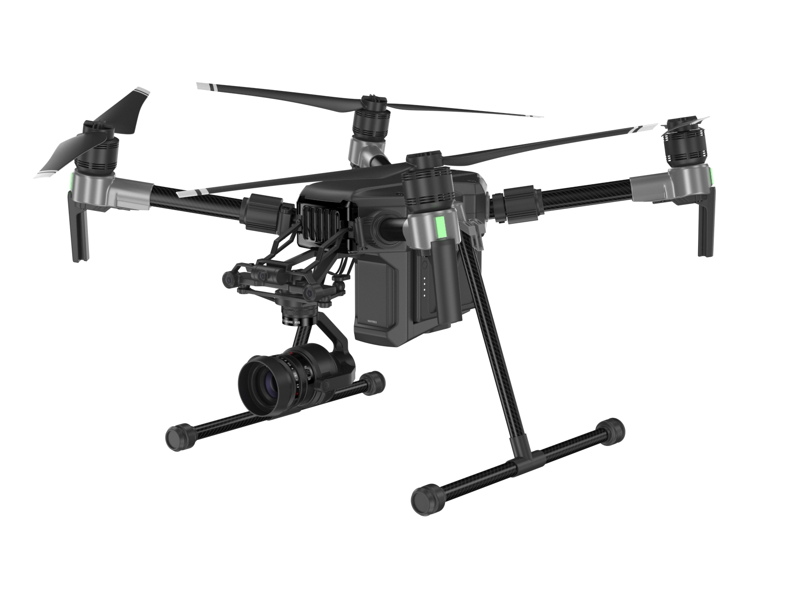 dji matrice 200无人机3d模型