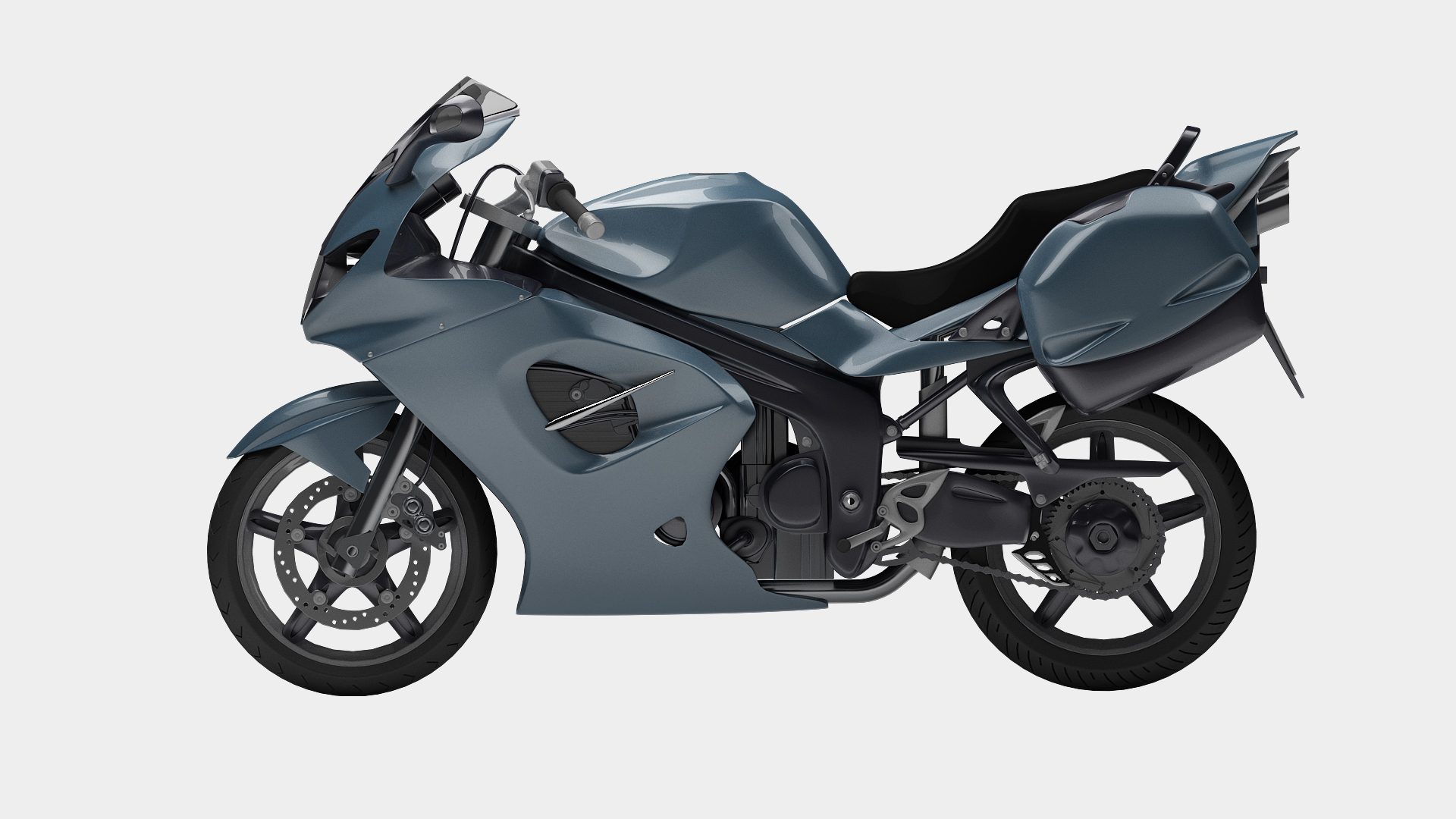 motor bike 3d model