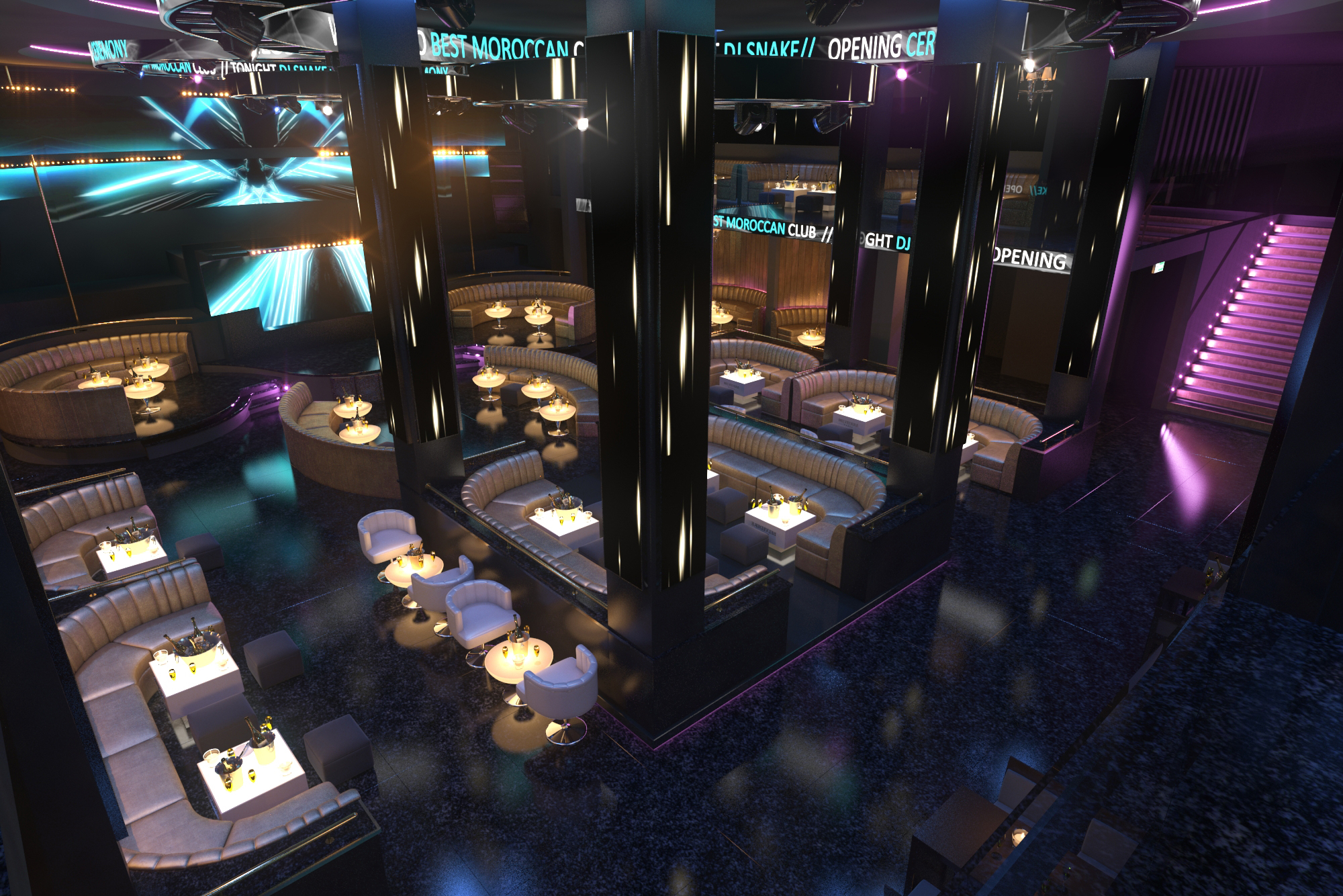 3d inso lounge night club