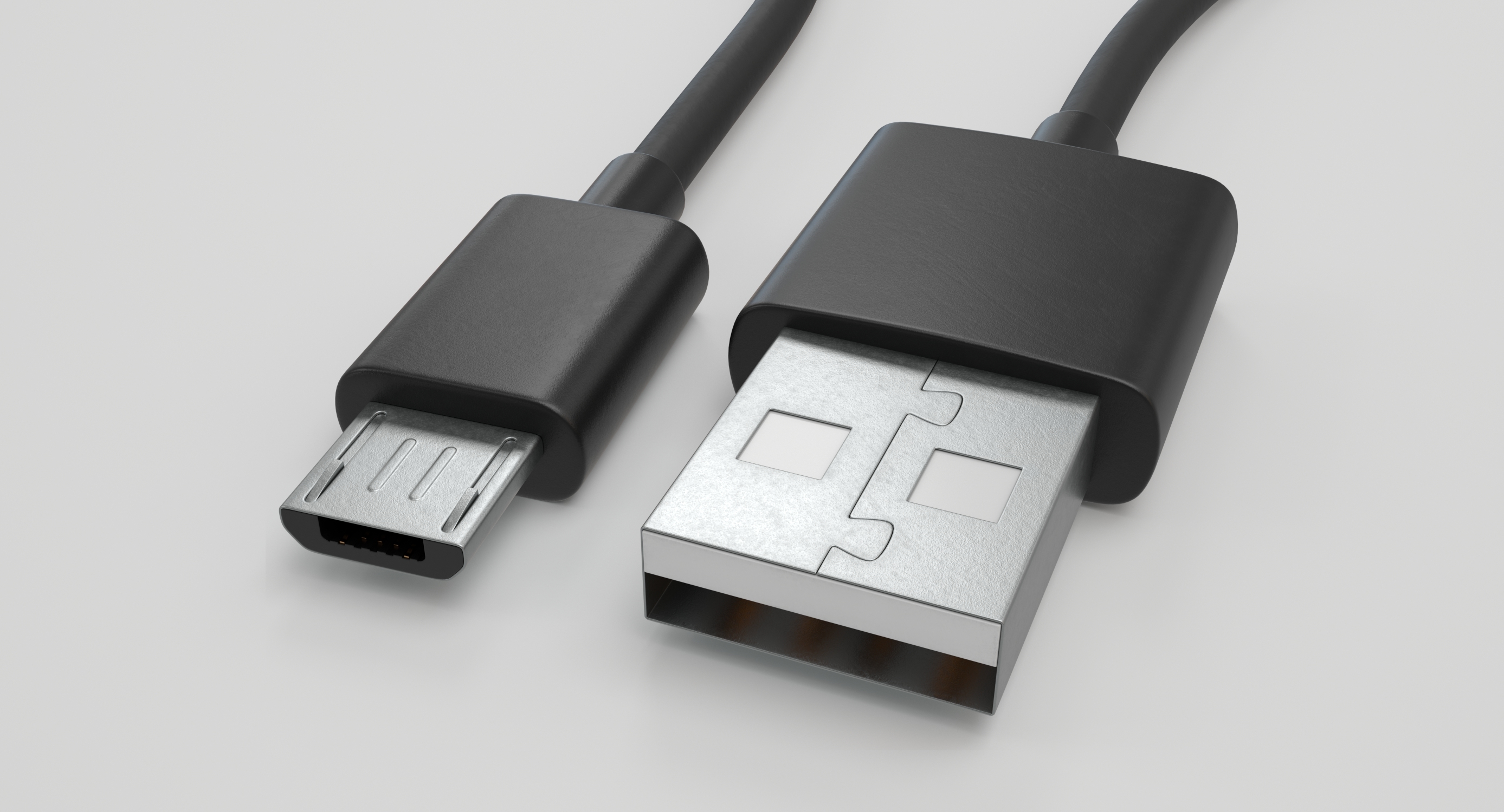 3d usb type-a male to micro-b male cable