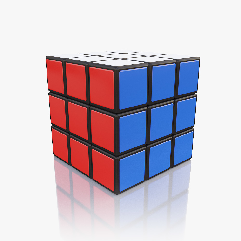 rubiks立方体3d模型