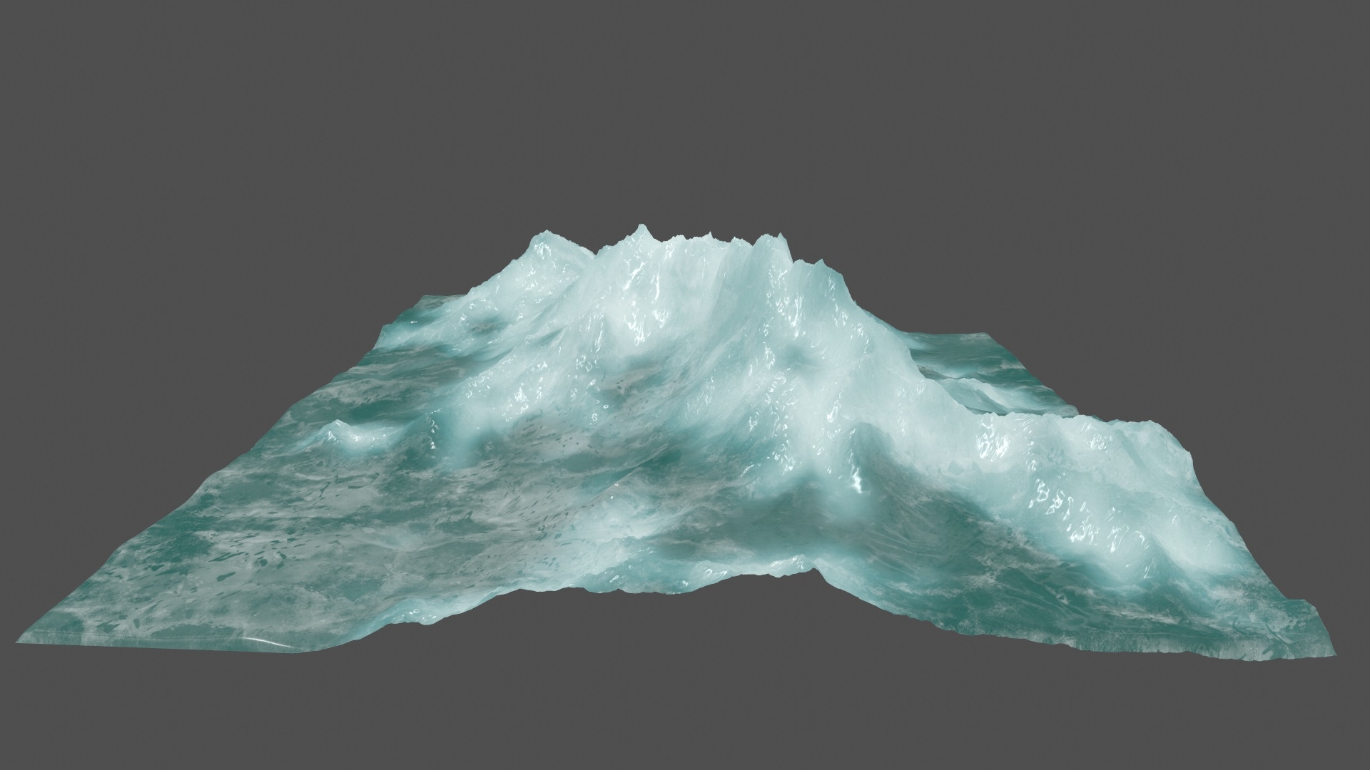 3d ice iceberg model