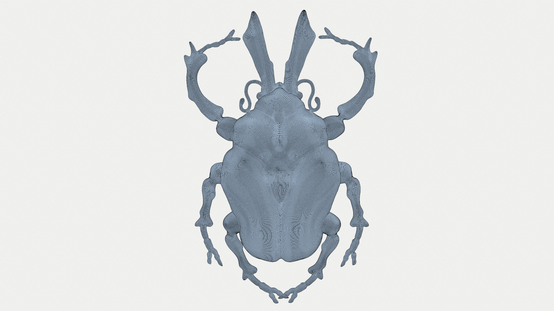 3d golden scarab beetle