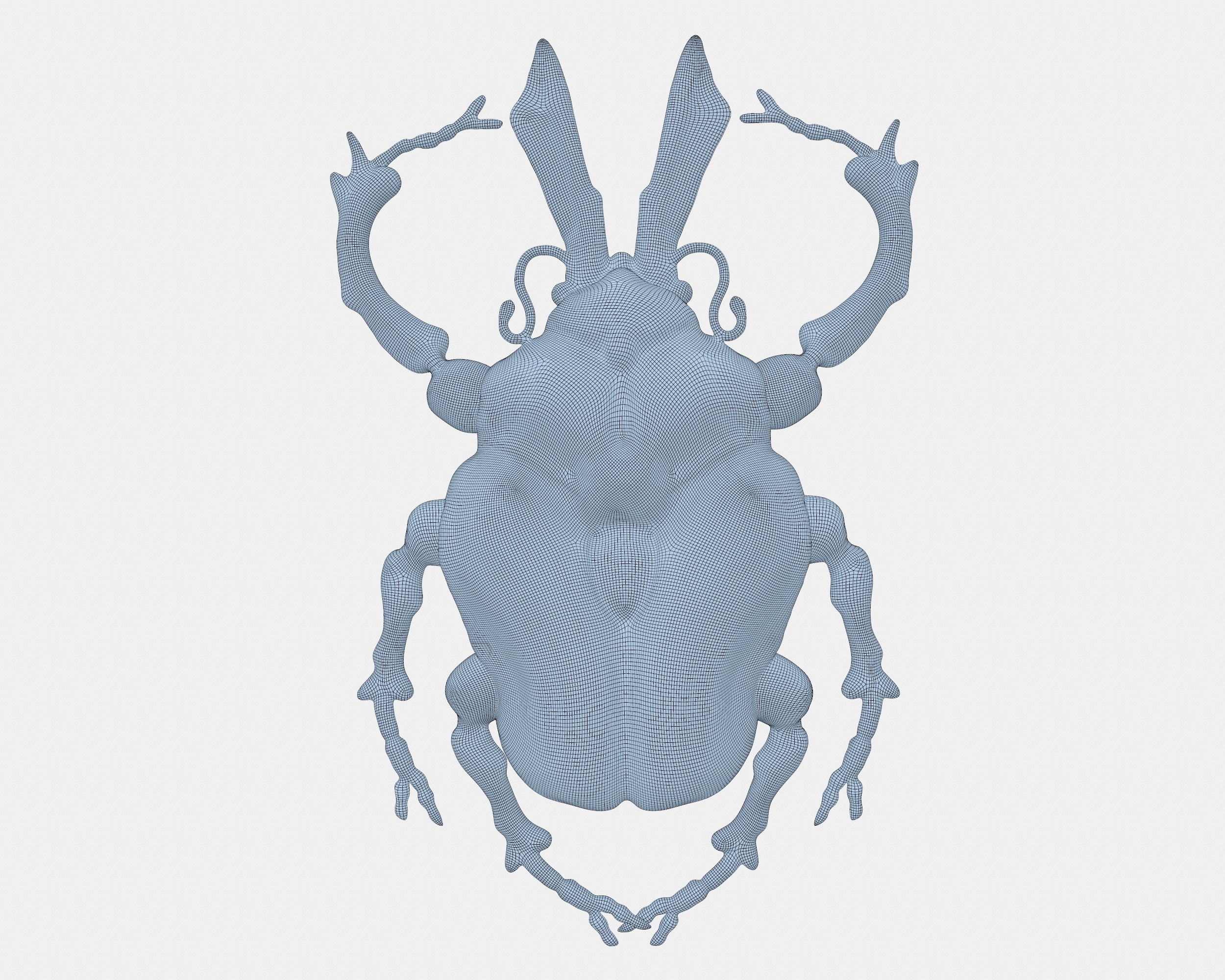 3d golden scarab beetle