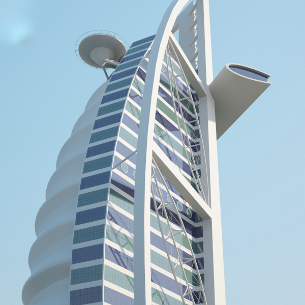 burj al arab 3d