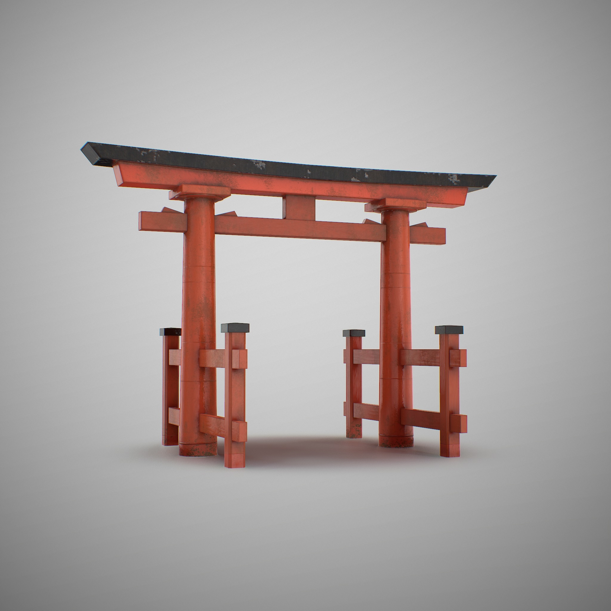 3d japan gate