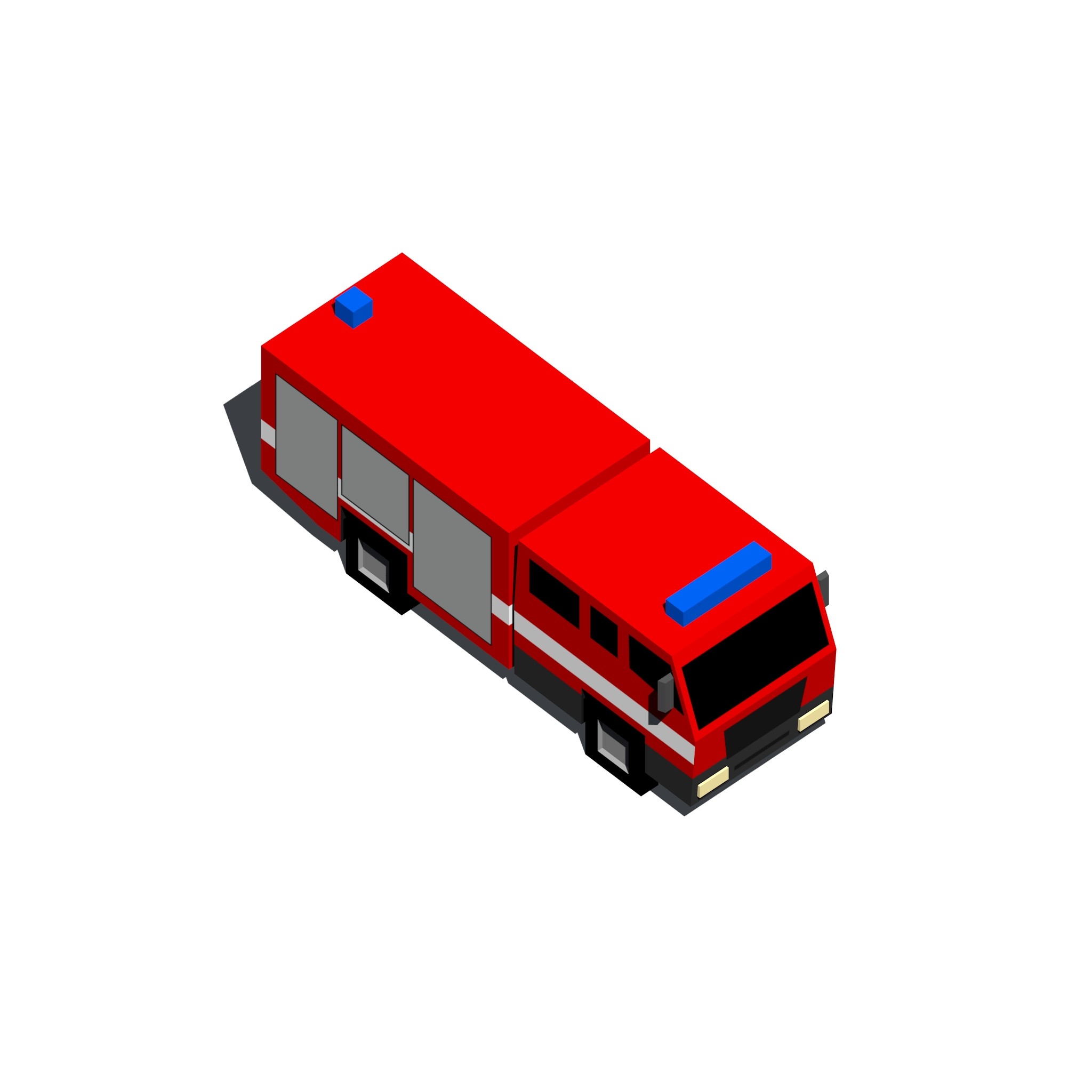 3d model package vehicle