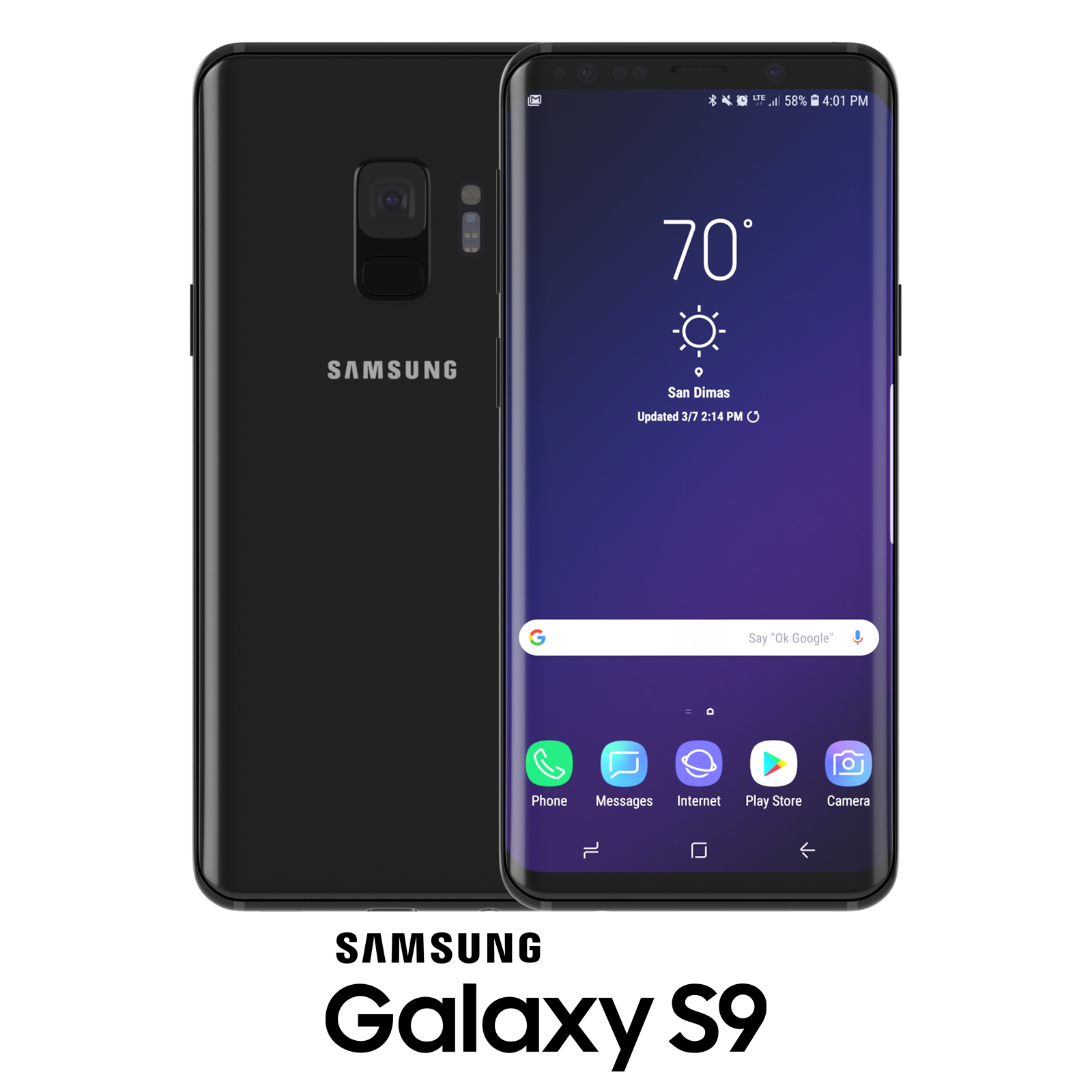 3d model samsung s9