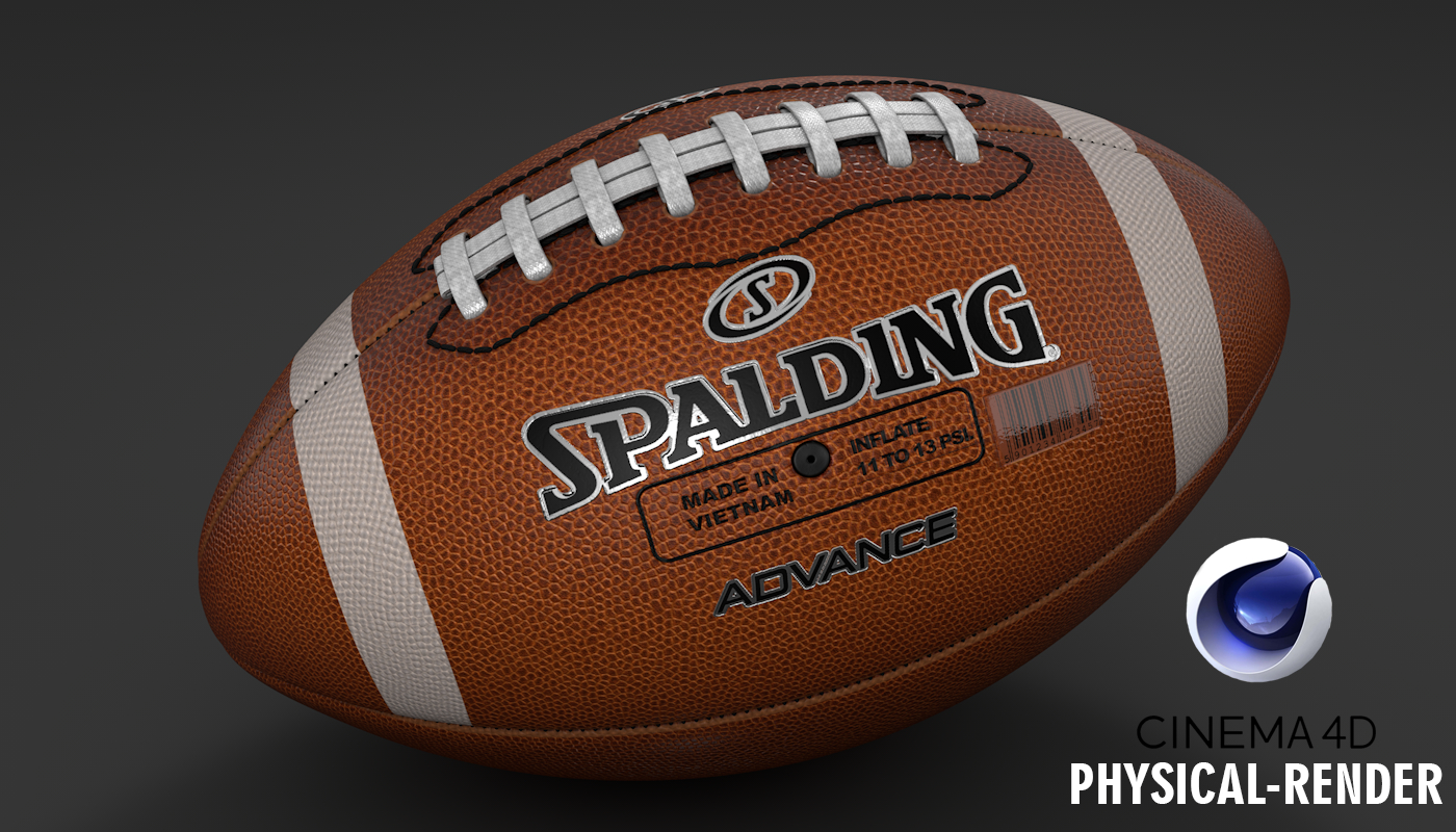 merican football sports 3d model