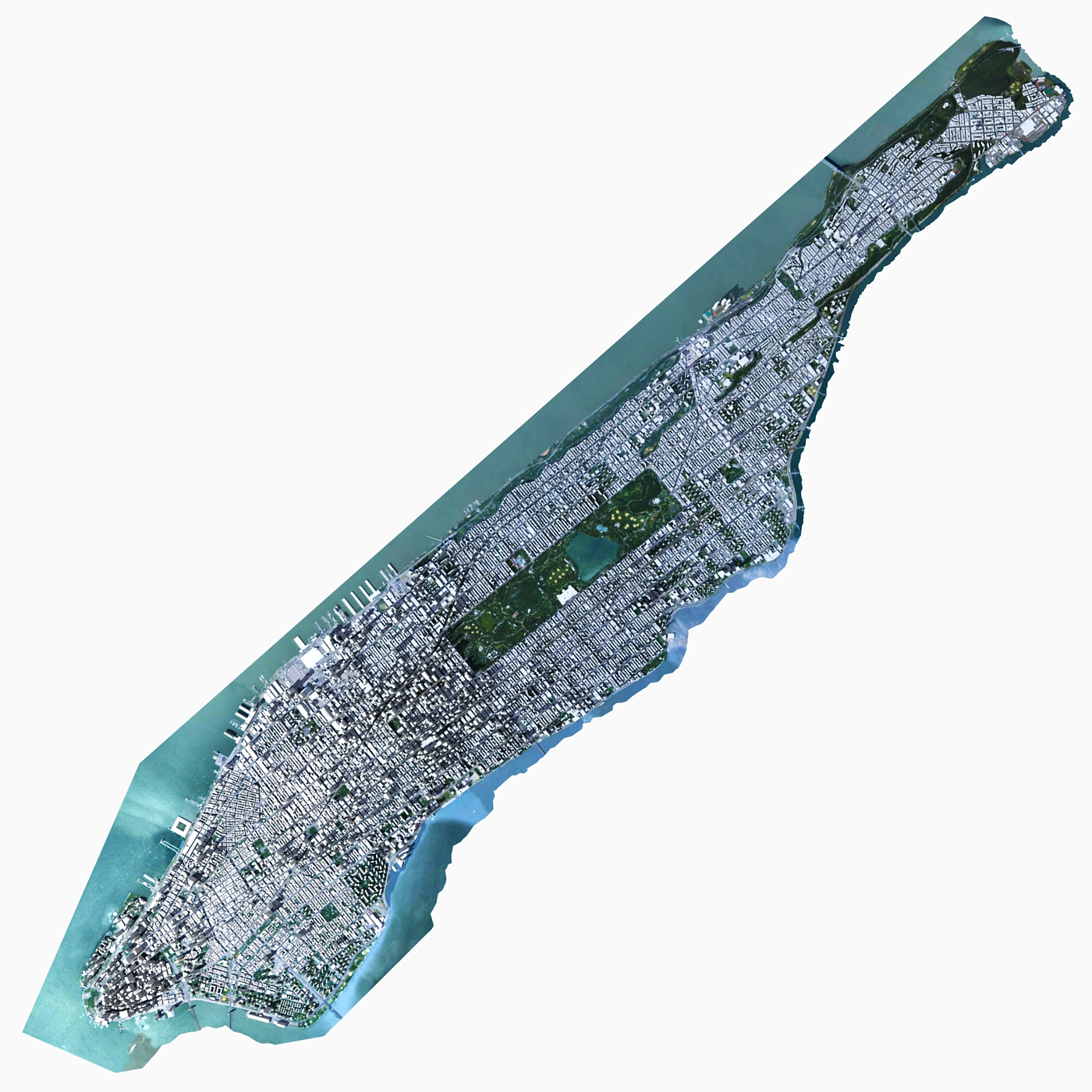 manhattan island model