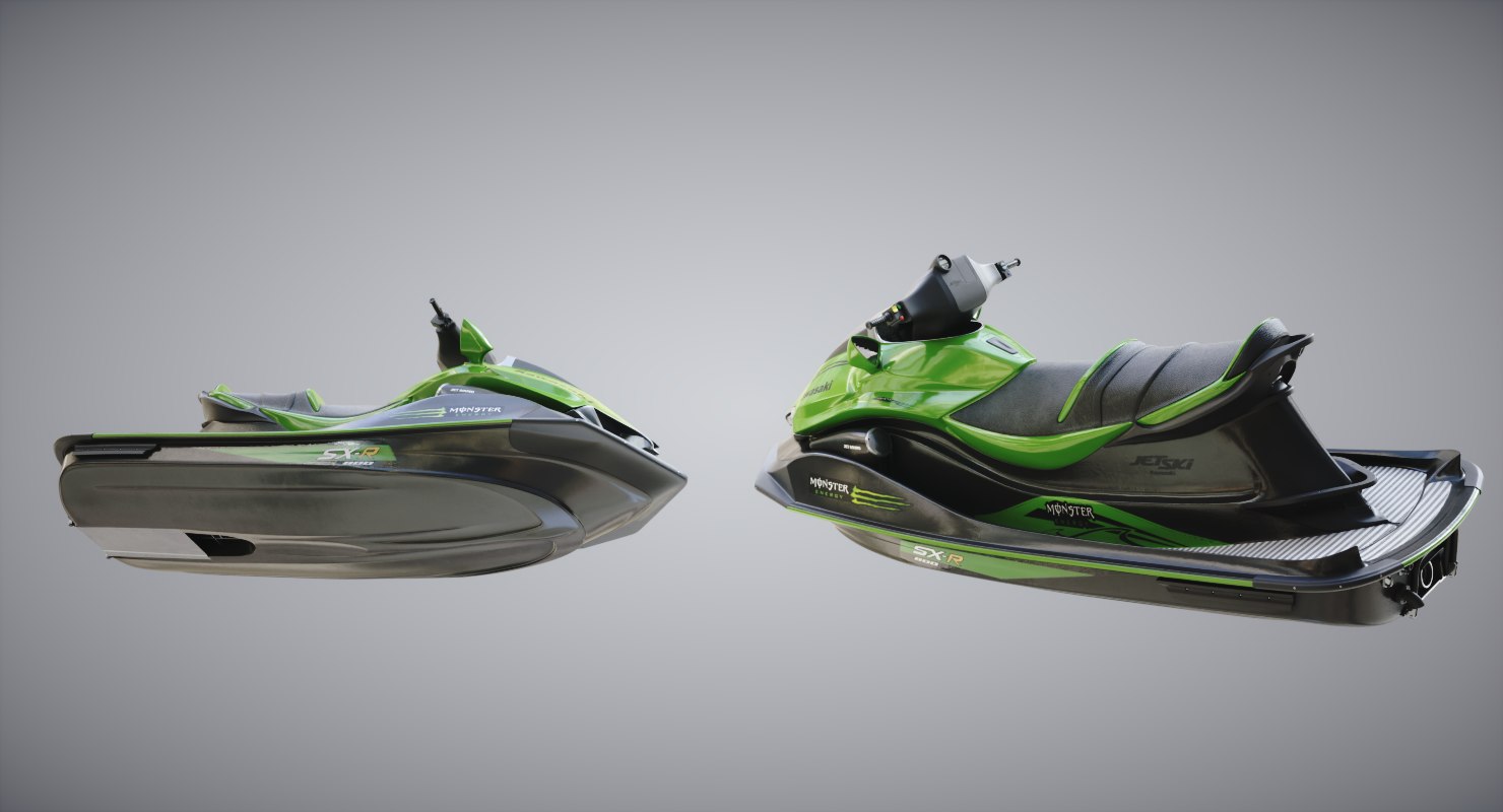 3d jetski model