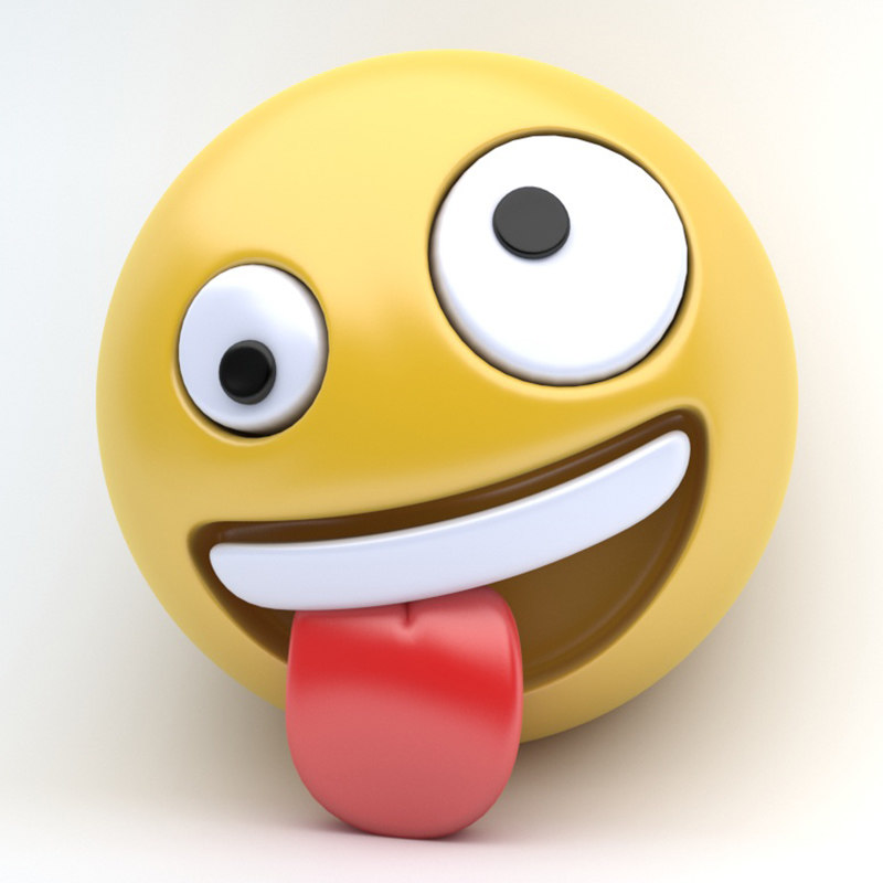 D Emoji Crazy Turbosquid The Best Porn Website