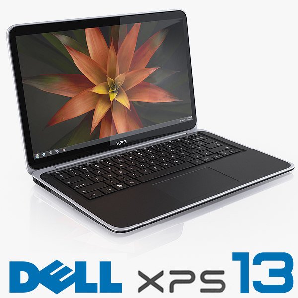 D Model Dell Xps Ultrabook