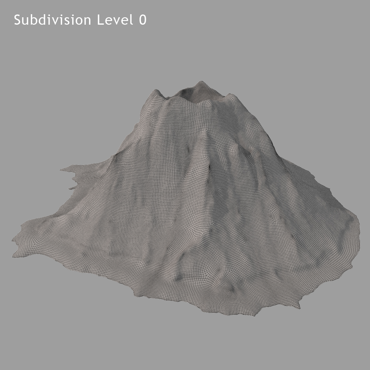 火山岛3d模型