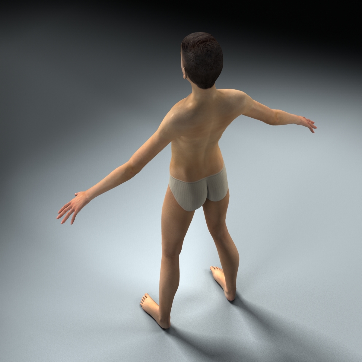 androgynous male