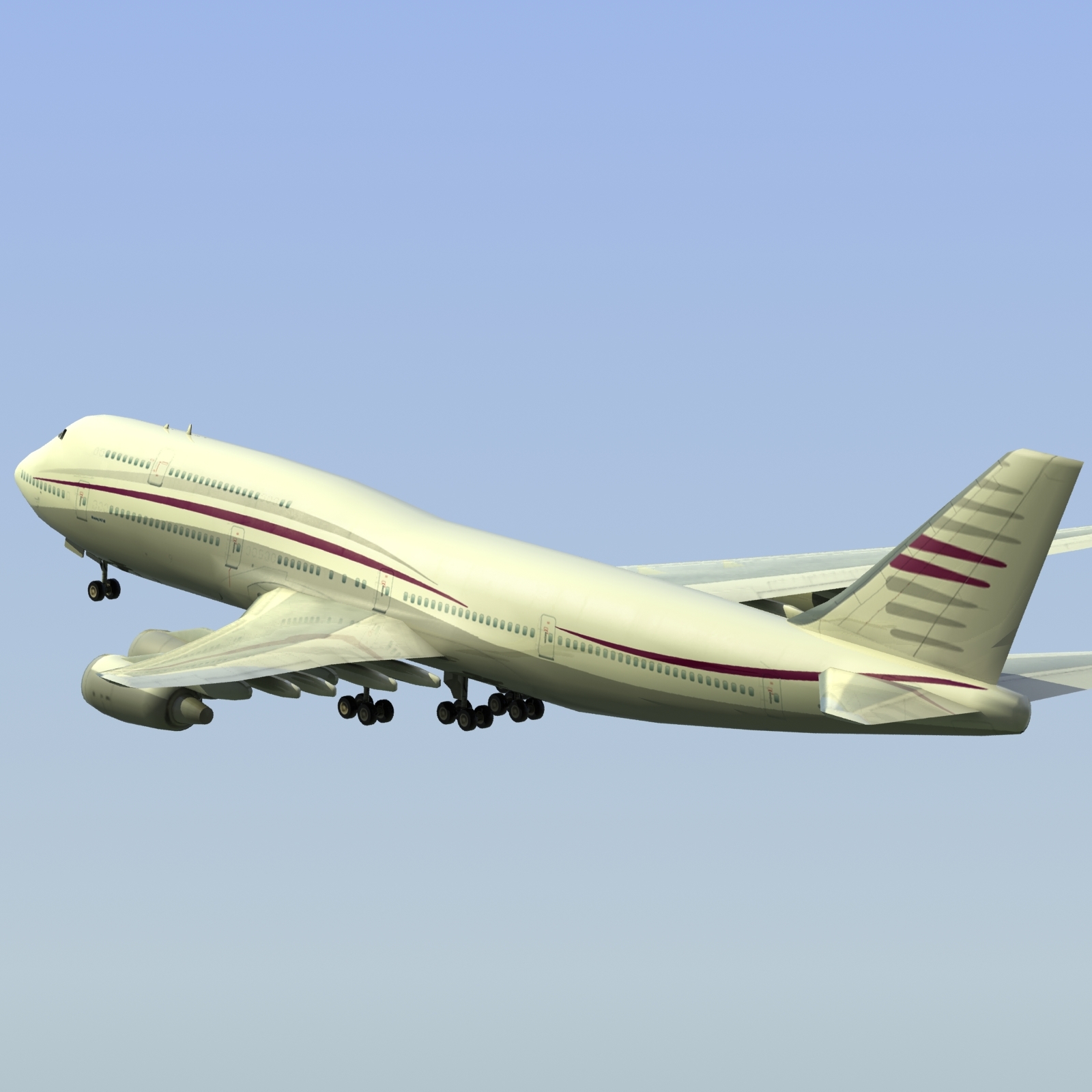 boeing 747-800 qatar air