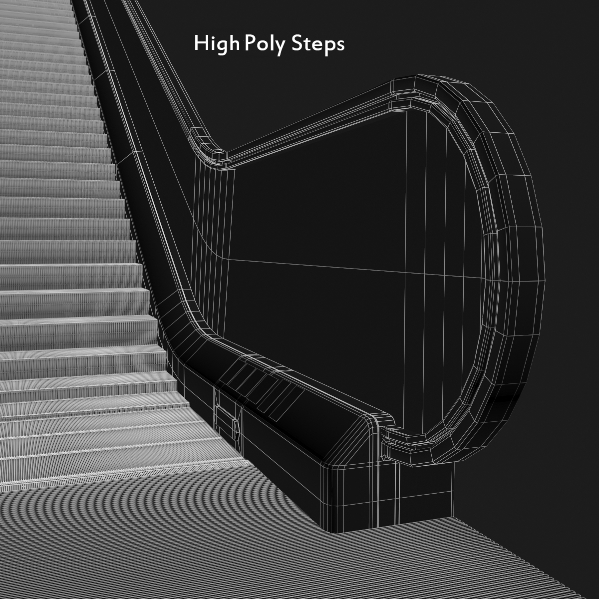 escalator animated