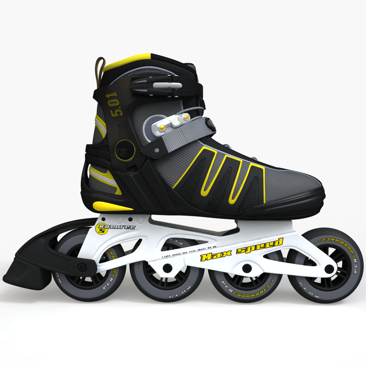 rollerblades roller 3d max