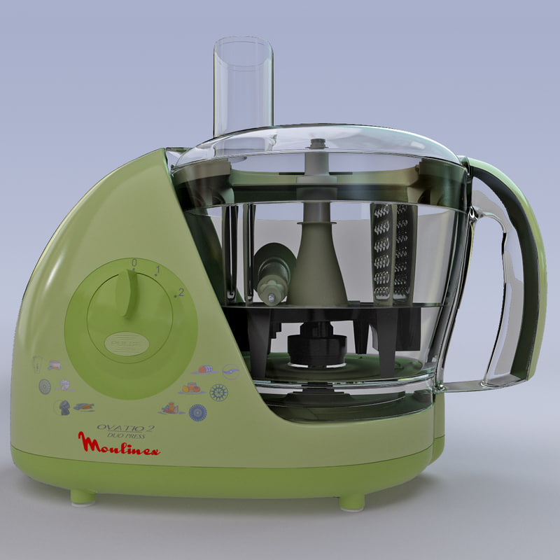 Food Processor Moulinex Ovatio 3ds