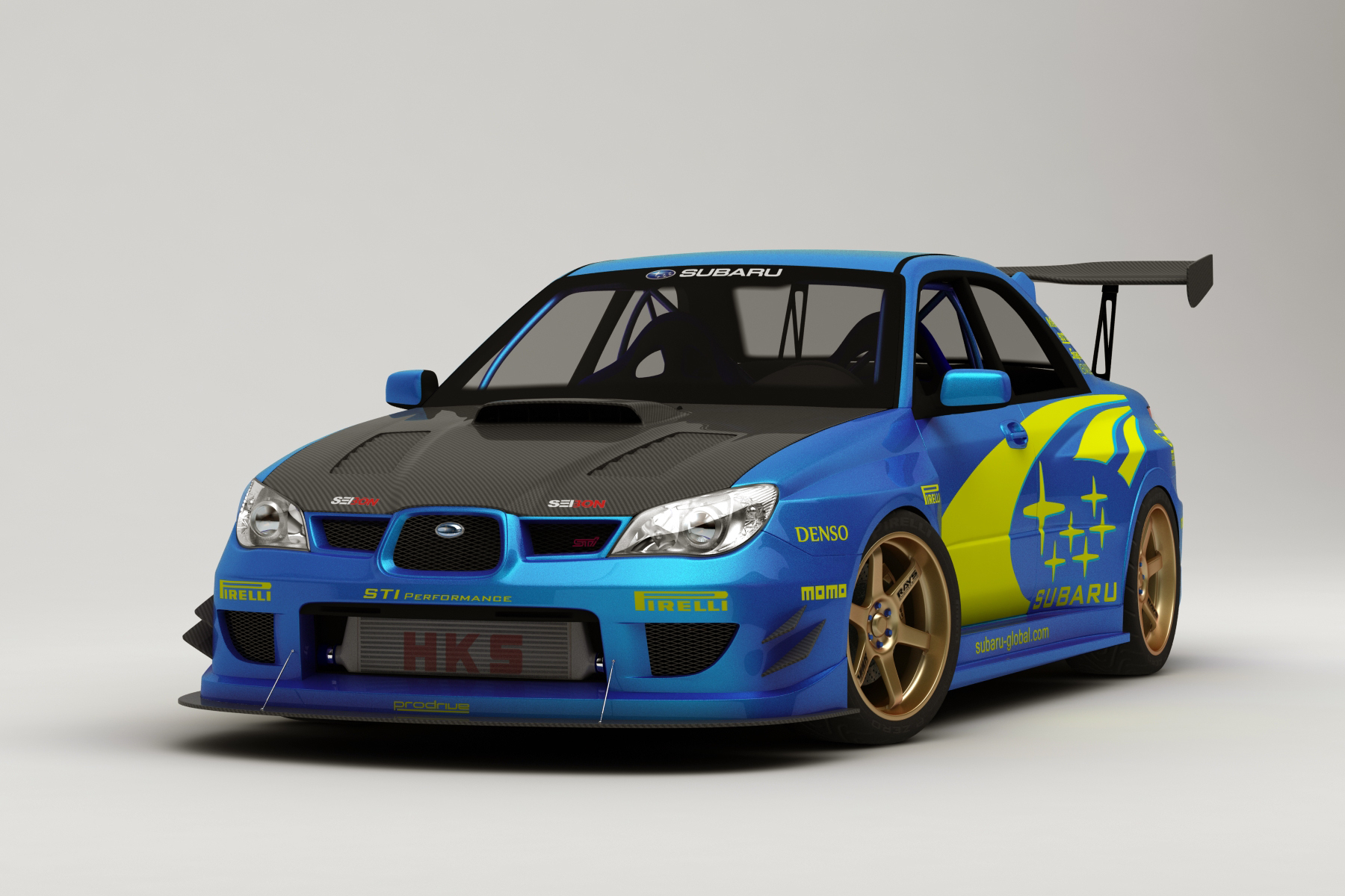 索具subaru impreza wrx sti3d模型