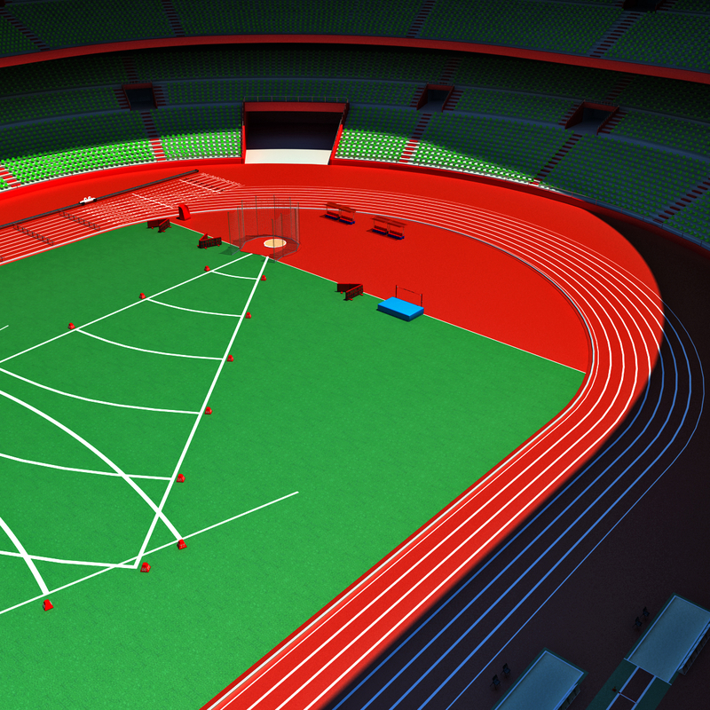 Modelo 3d Estadio De Atletismo TurboSquid 527247