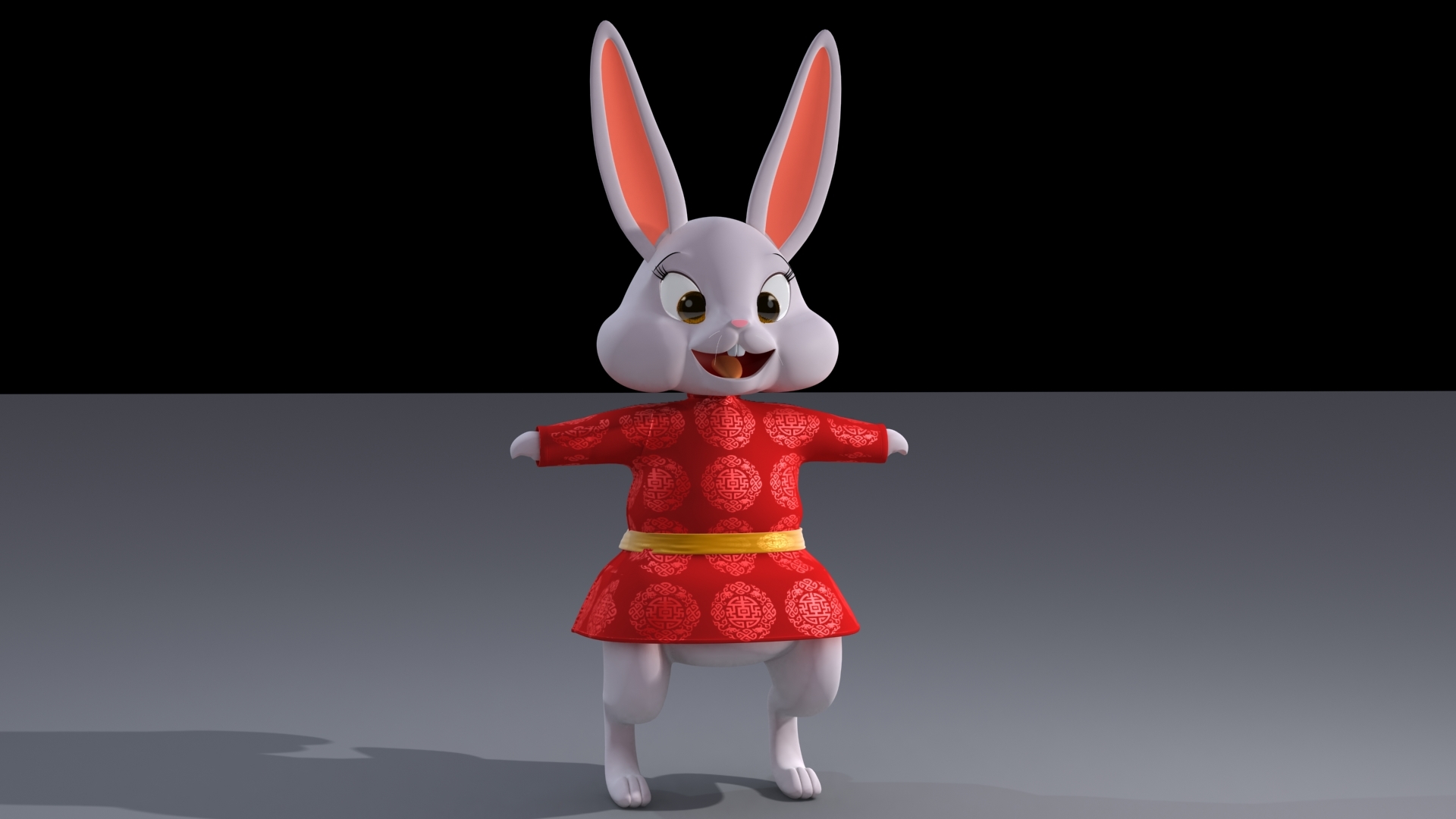 兔子3d模型