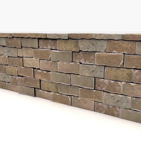 oriental stone block wall