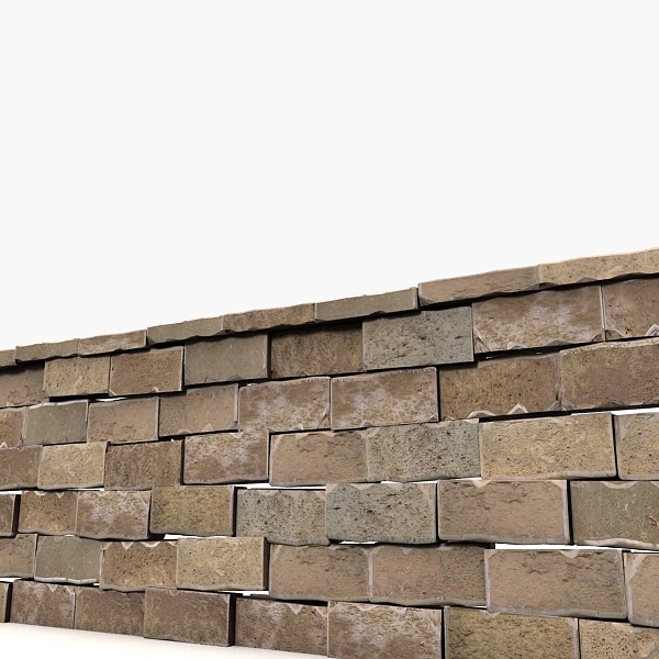 oriental stone block wall