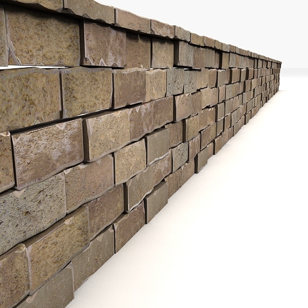 oriental stone block wall