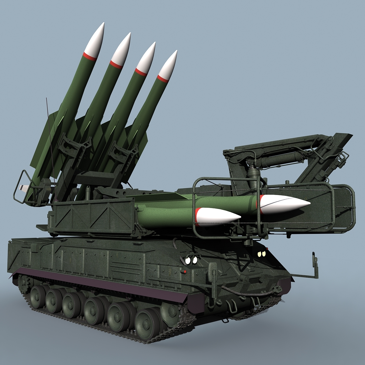 sa-17营(轻版)3d模型
