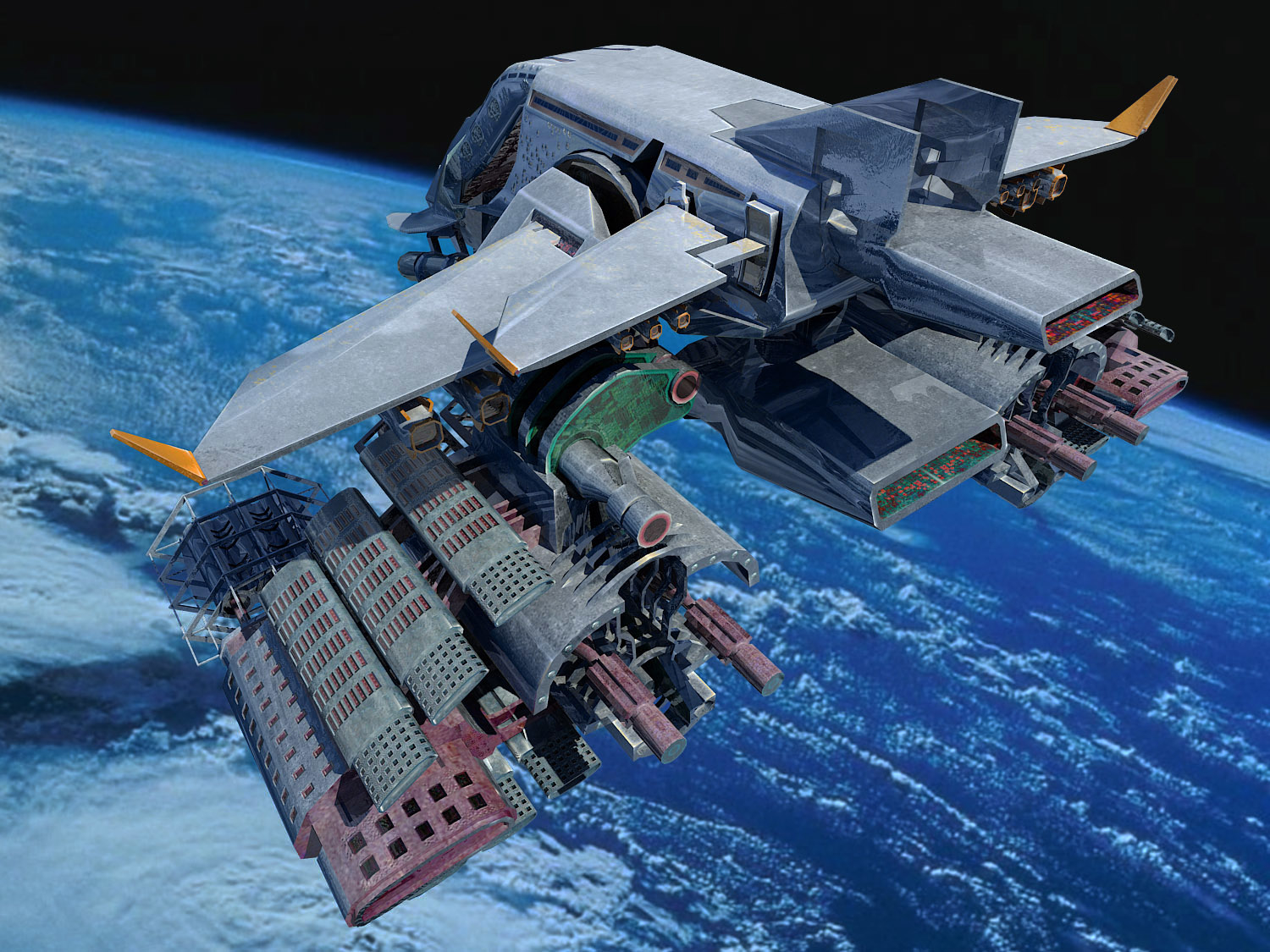 3d模型航天器3d模型